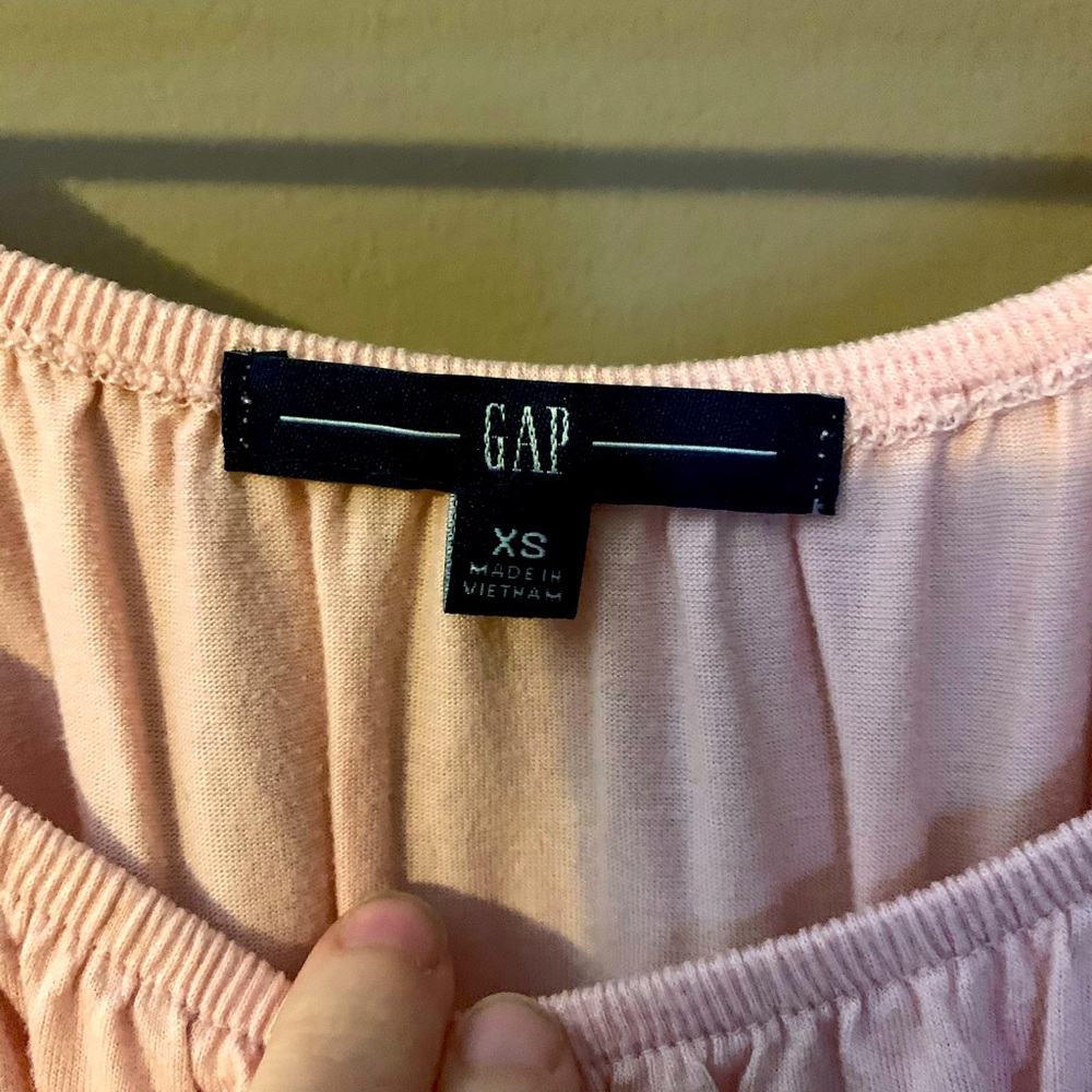 Pink Tunic from Gap with drawstring waist